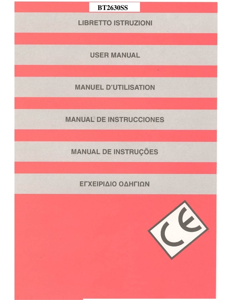 Baumatic BT2630SS User manual
