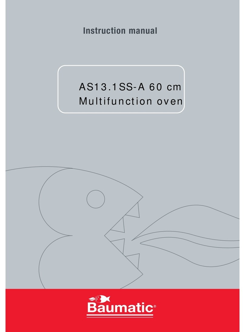 Baumatic AS13.1SS-A User manual