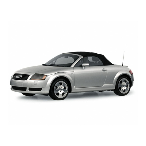 Audi TT Roadster User manual