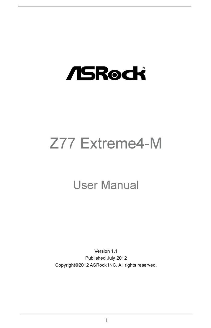 ASROCK Z77 Extreme4-M user manual