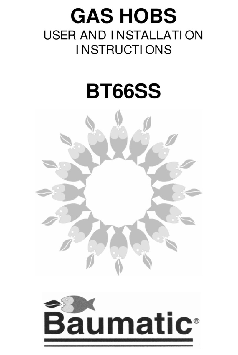 Baumatic BT66SS Operating instructions