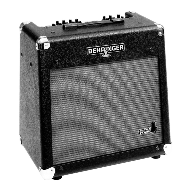 Behringer Vintager AC112 user manual