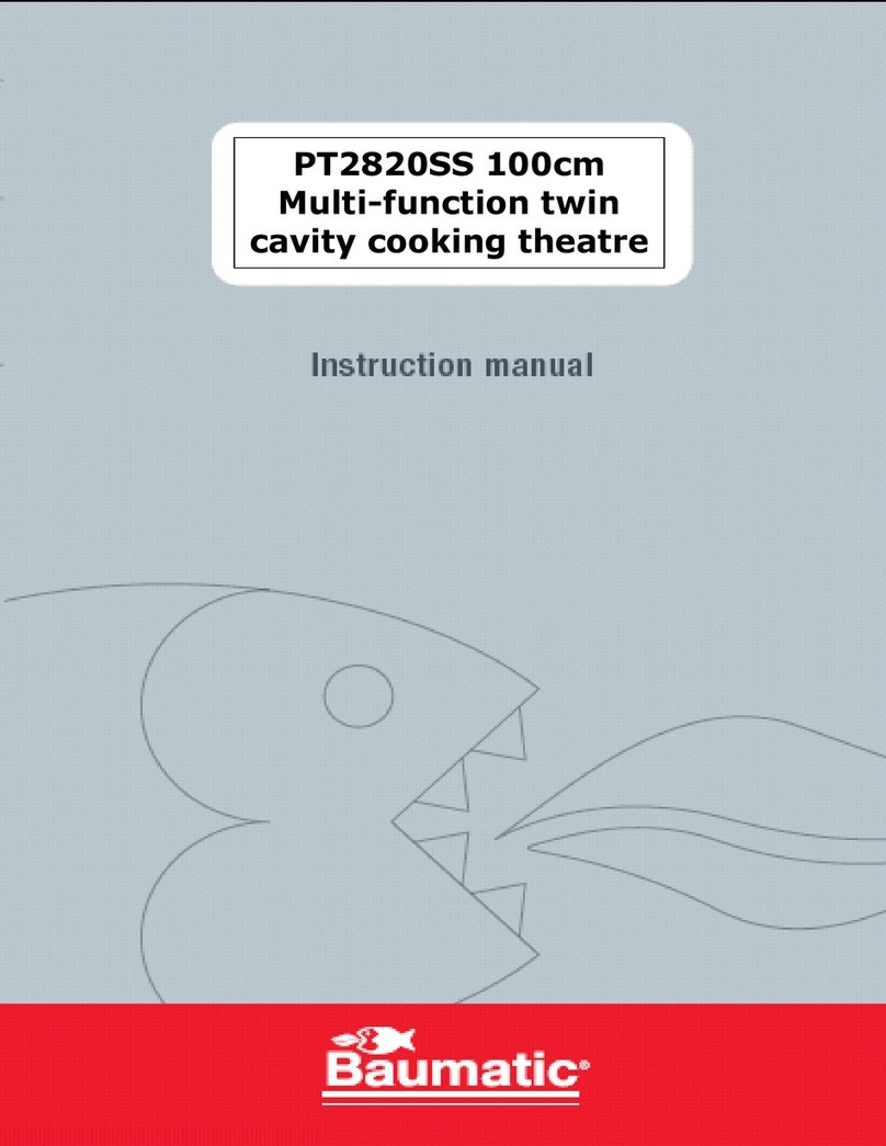 Baumatic PT2820SS User manual