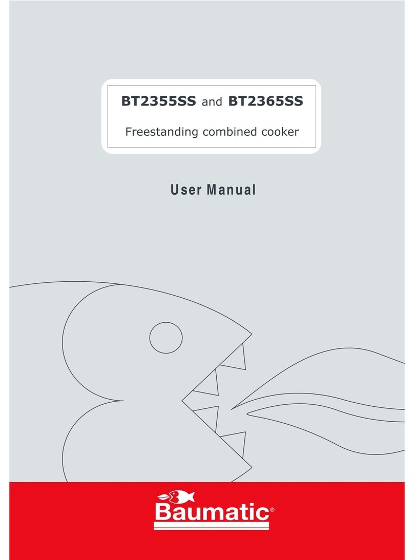 Baumatic BT2355SS user manual