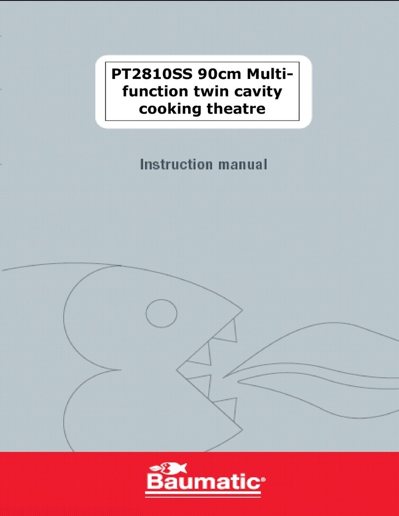 Baumatic PT2810SS User manual