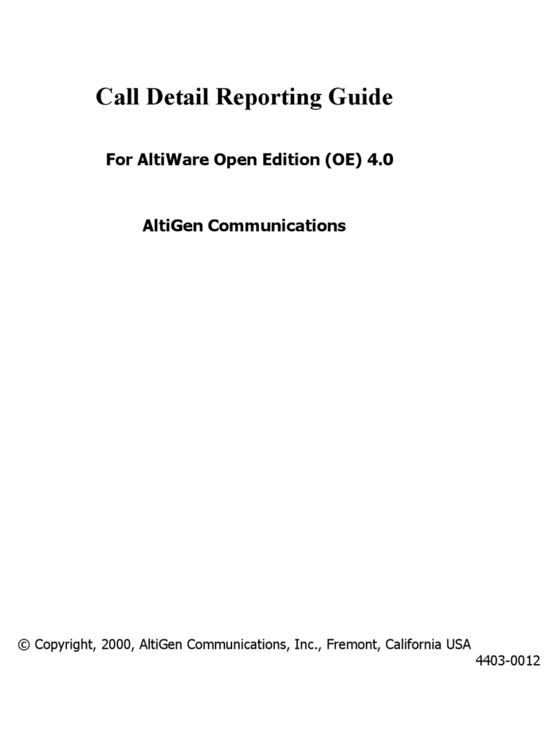 Altigen Altiware Open Edition 4.0 User manual