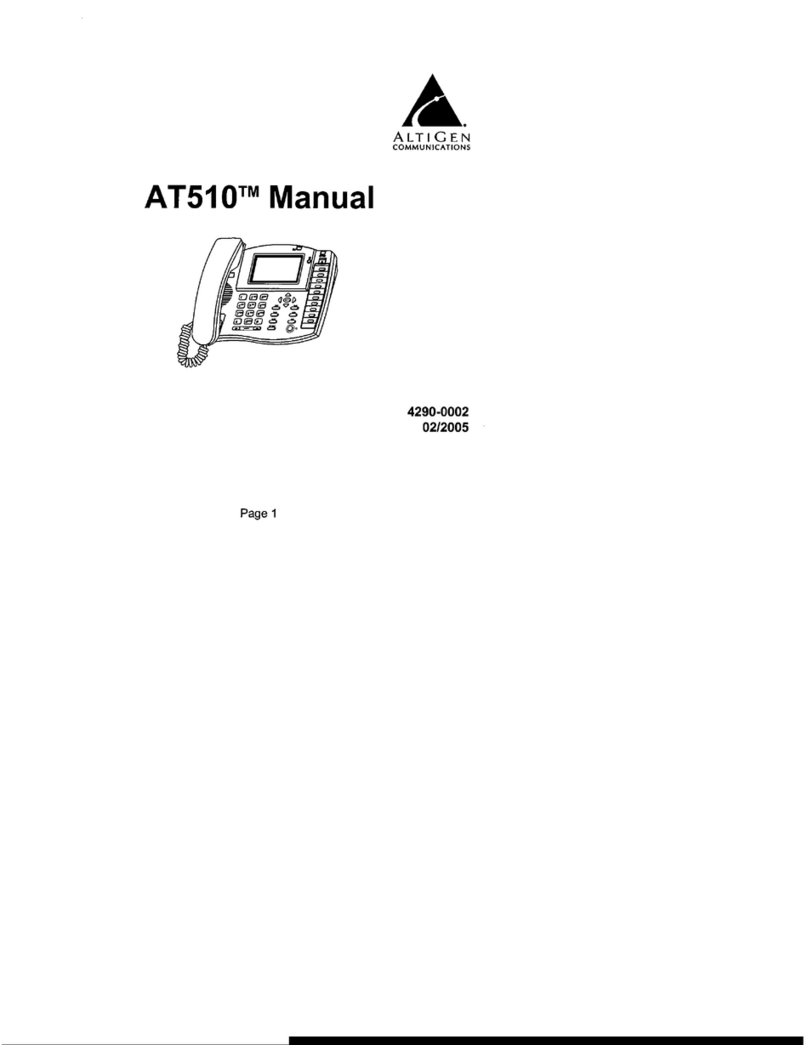 Altigen AT510 User manual