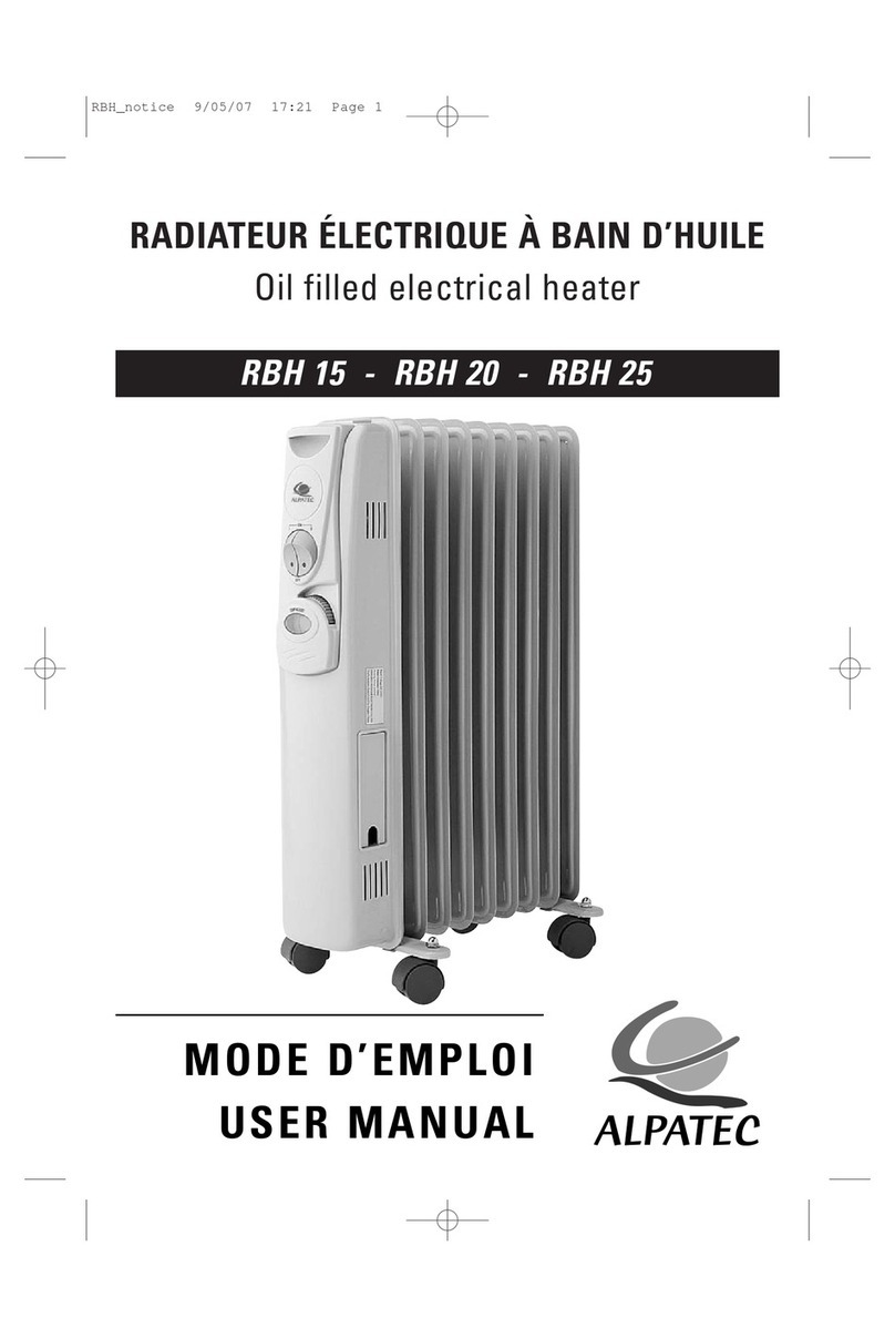 ALPATEC RBH 15 user manual