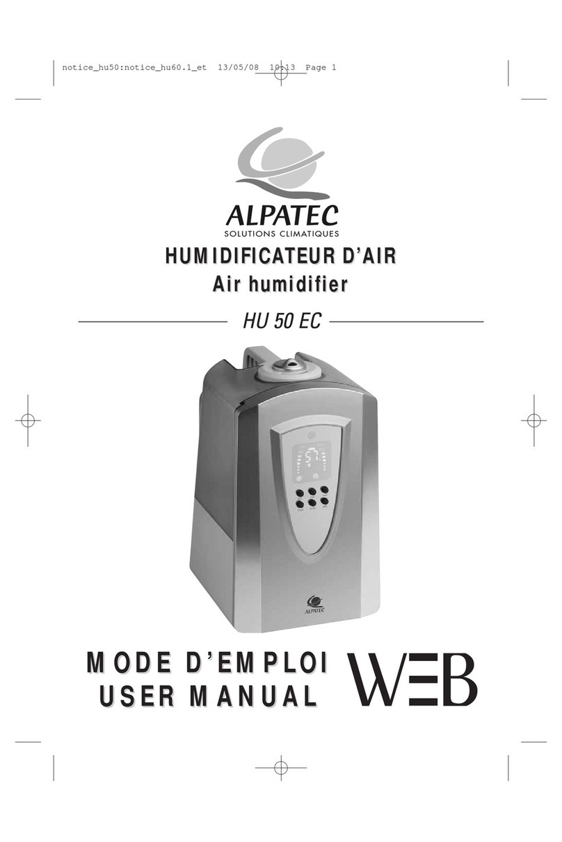 ALPATEC HU 50 EC User manual
