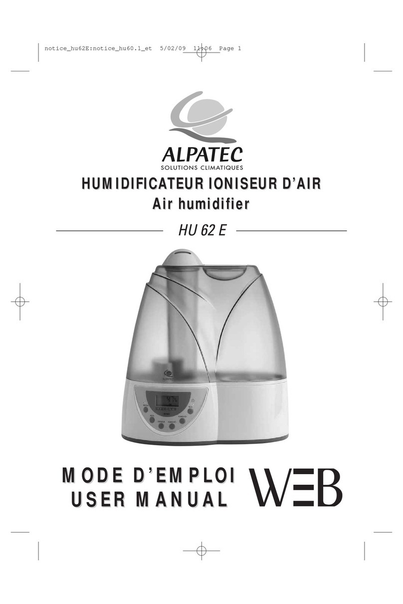 ALPATEC HU 62 E user manual