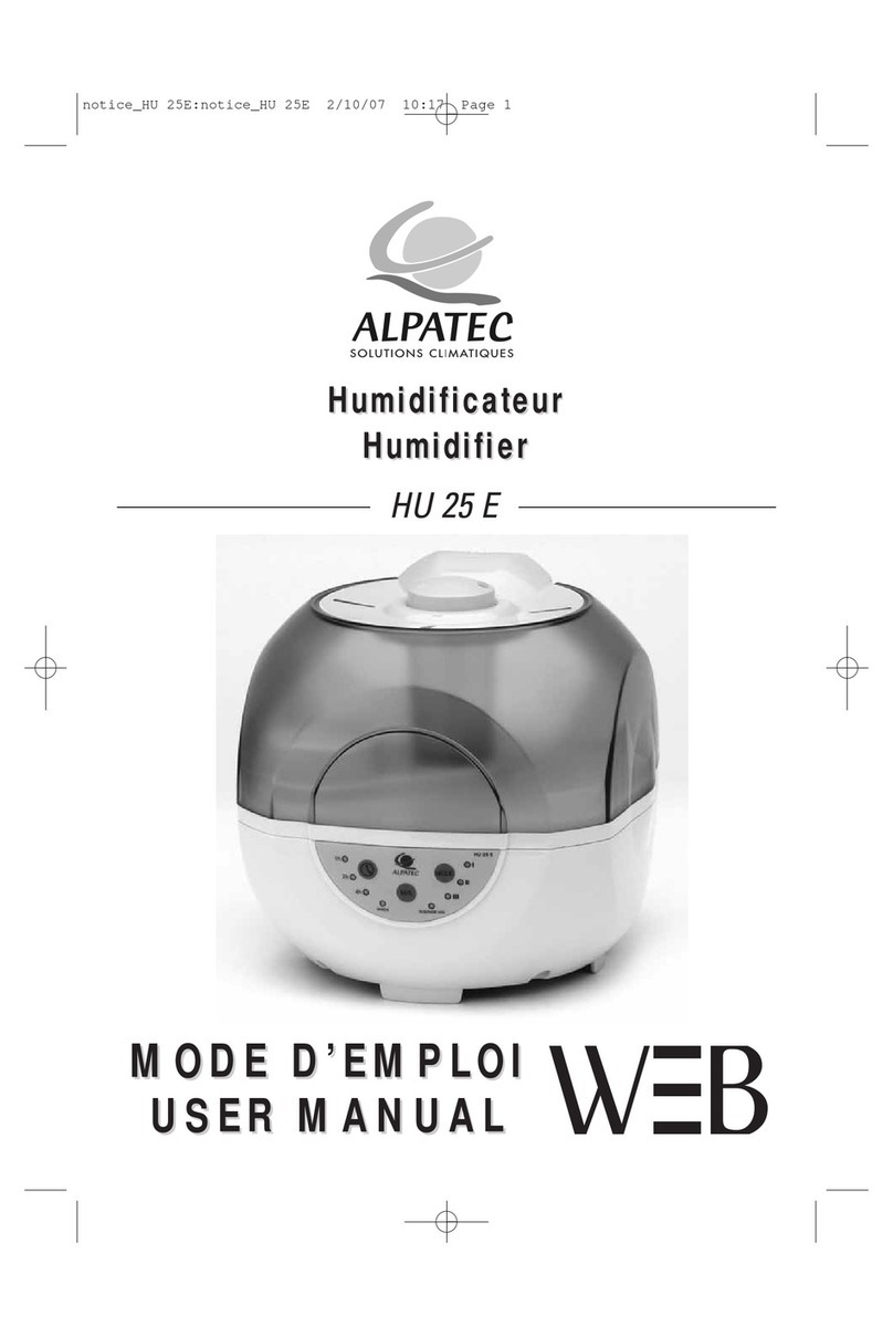 ALPATEC HU 25 E user manual