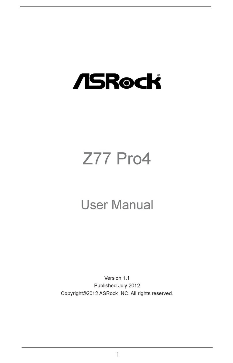 ASROCK Z77 Pro4 user manual