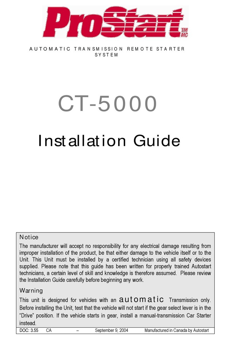 ProStart CT-5000 installation guide