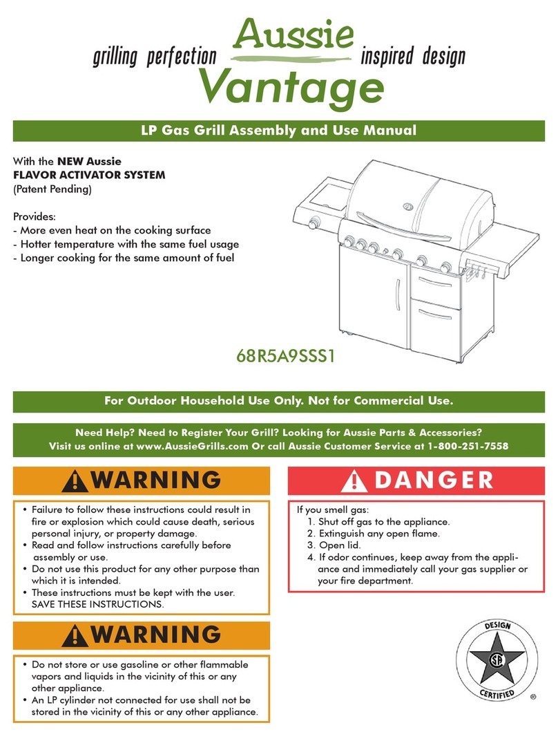 Aussie Vantage 68R5A9SSS1 User manual