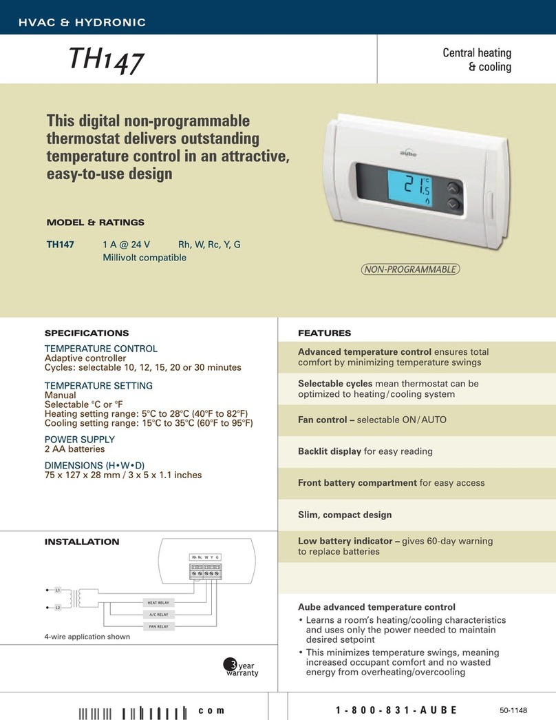 Aube Technologies TH147 specification