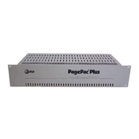 AT&T PagePac Plus AmpliCenter Installation and use