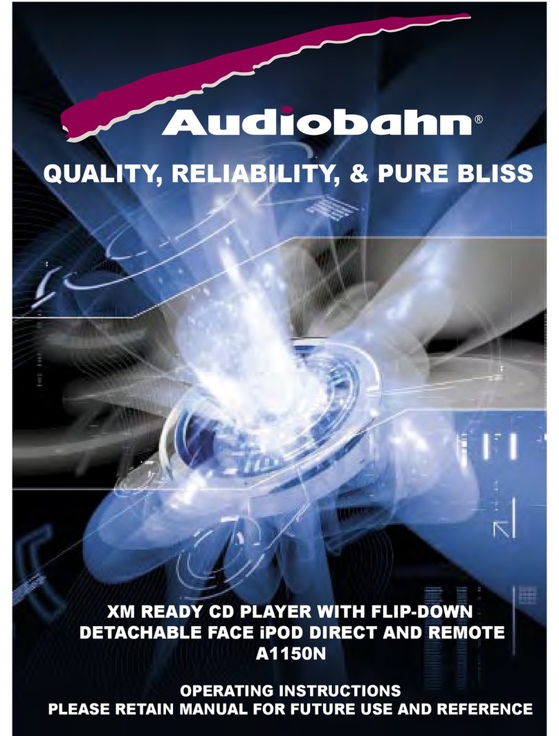 AudioBahn A1150N operating instructions