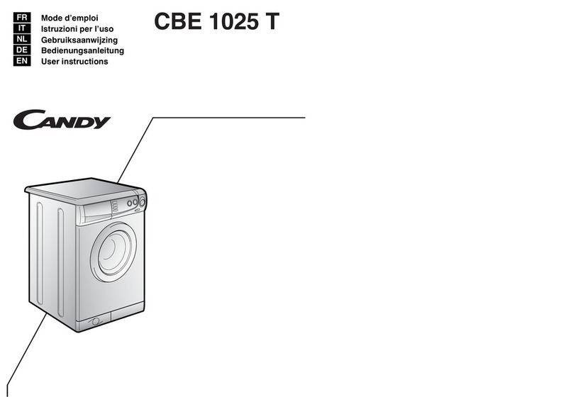Candy CBE 1025 T User manual