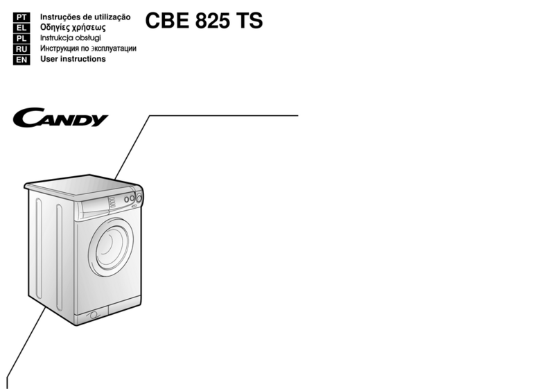Candy CBE 825 TS User manual Candy CBE 825 TS User manual