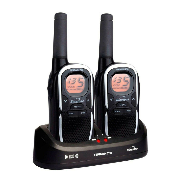 Binatone Terrain 750 user guide