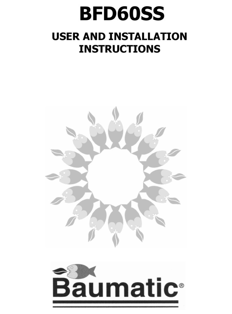 Baumatic BFD60SS Operating instructions