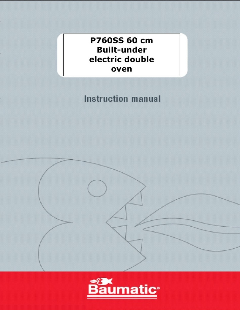 Baumatic Pythagora P760SS User manual Baumatic Pythagora P760SS User manual