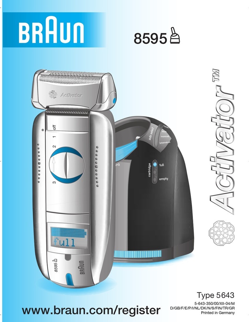Braun Activator 8595 (5643) User manual