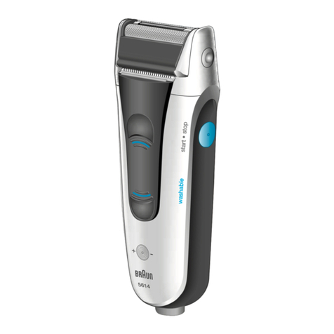 Braun 5614 User manual Braun 5614 User manual