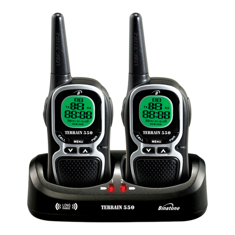 Binatone Terrain 550 user guide