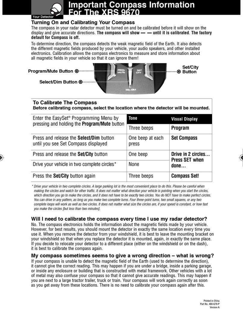 Cobra XRS 9670 User manual