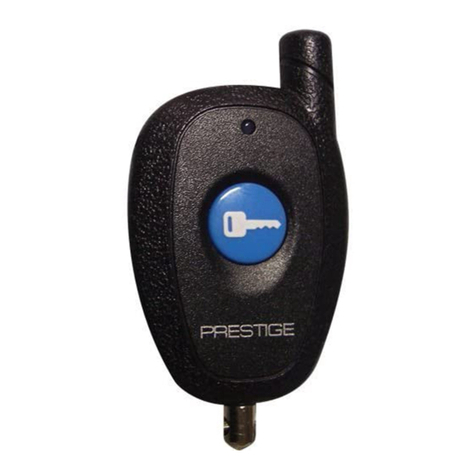 Audiovox Prestige 07S1BP Operating instructions