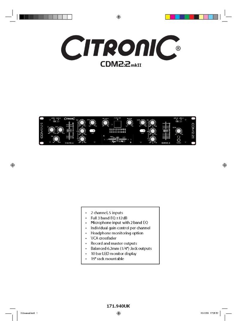 Citronic CDM2:2 (MKII specification