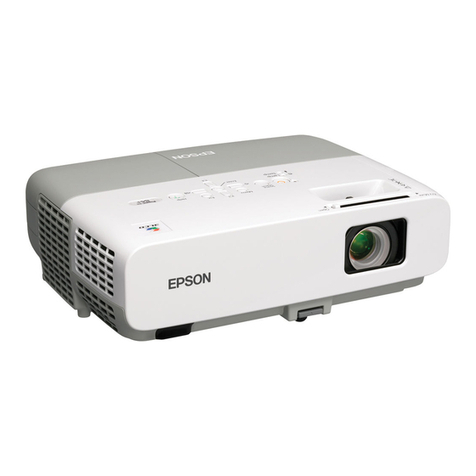 Epson V11H294020 - PowerLite 84 XGA LCD Projector Reference guide