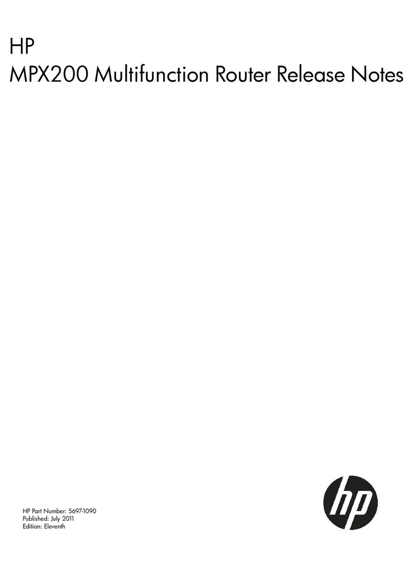 HP StorageWorks MPX200 Instruction Manual HP StorageWorks MPX200 Instruction Manual