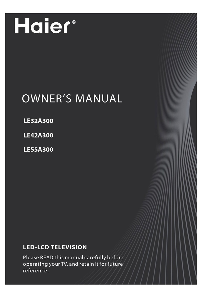 Haier LE42A300 User manual