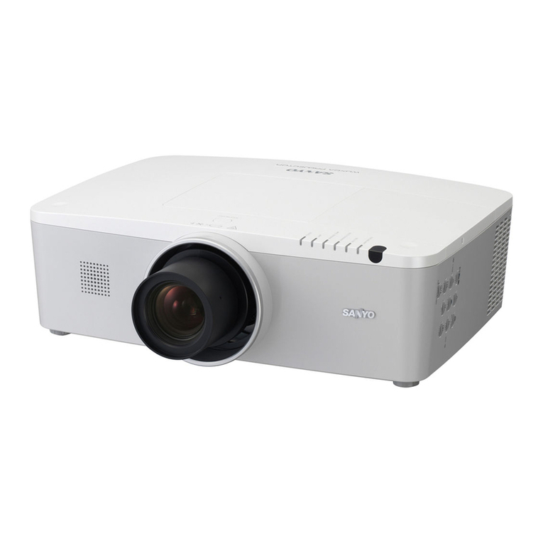 Sanyo PLC-ZM5000L - 5000 Lumens User manual Sanyo PLC-ZM5000L - 5000 Lumens User manual