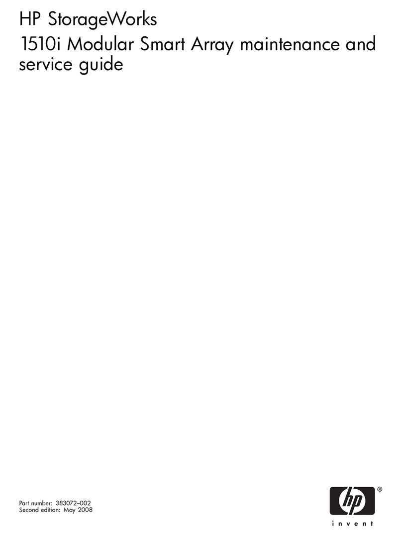 HP StorageWorks 1510i - Modular Smart Array User manual