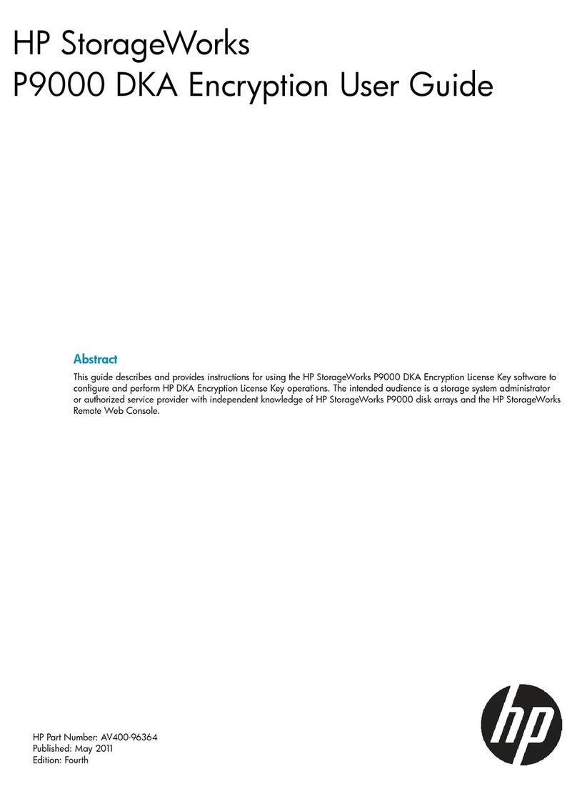 HP P9000 User manual HP P9000 User manual