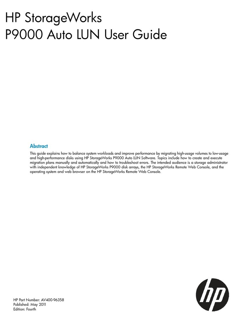 HP P9000 User manual