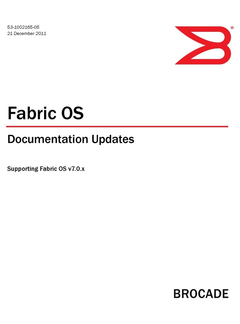 Brocade Communications Systems SN3000B Documentation update Brocade Communications Systems SN3000B Documentation update