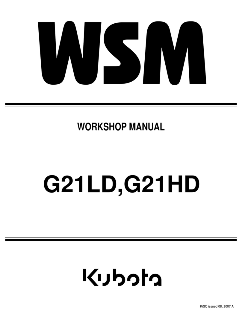 Kubota G21LD / G21HD Instruction manual