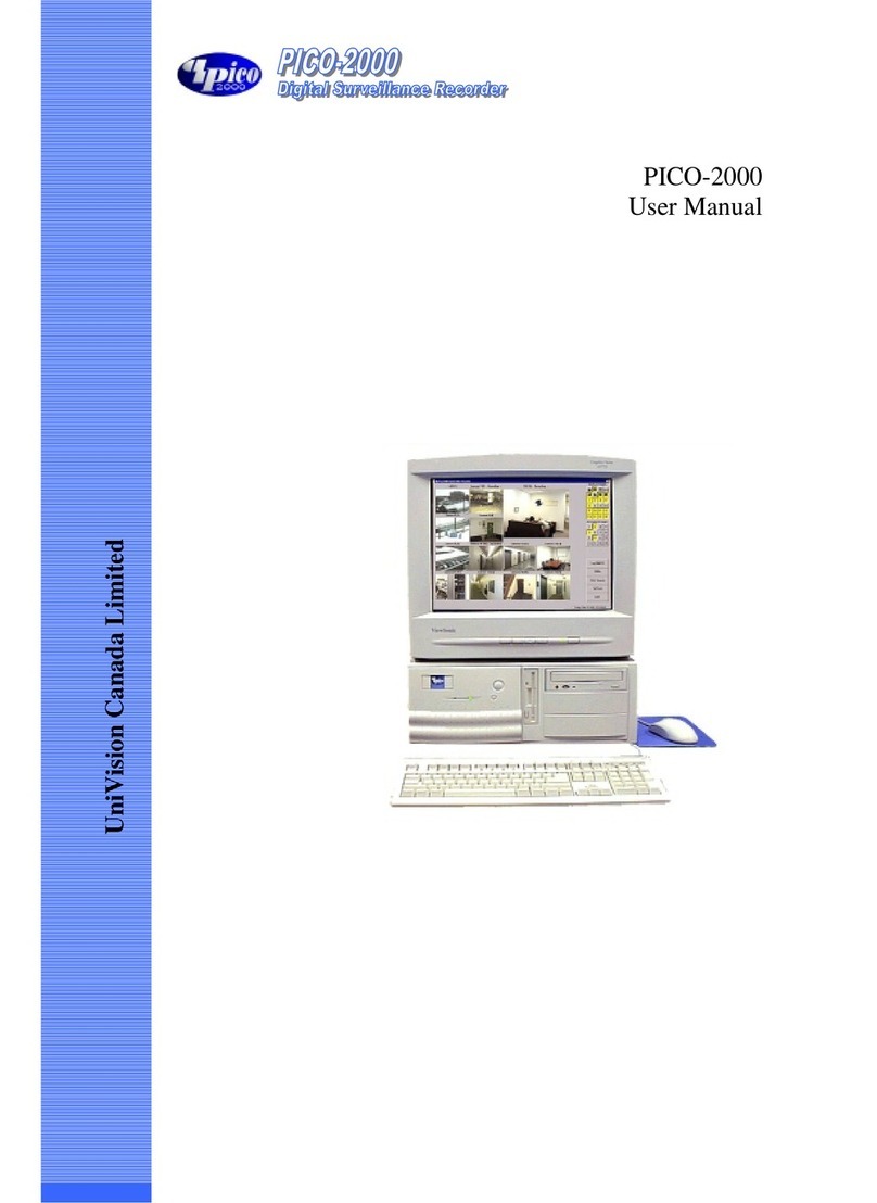 UniVision Canada PICO-2000 user manual