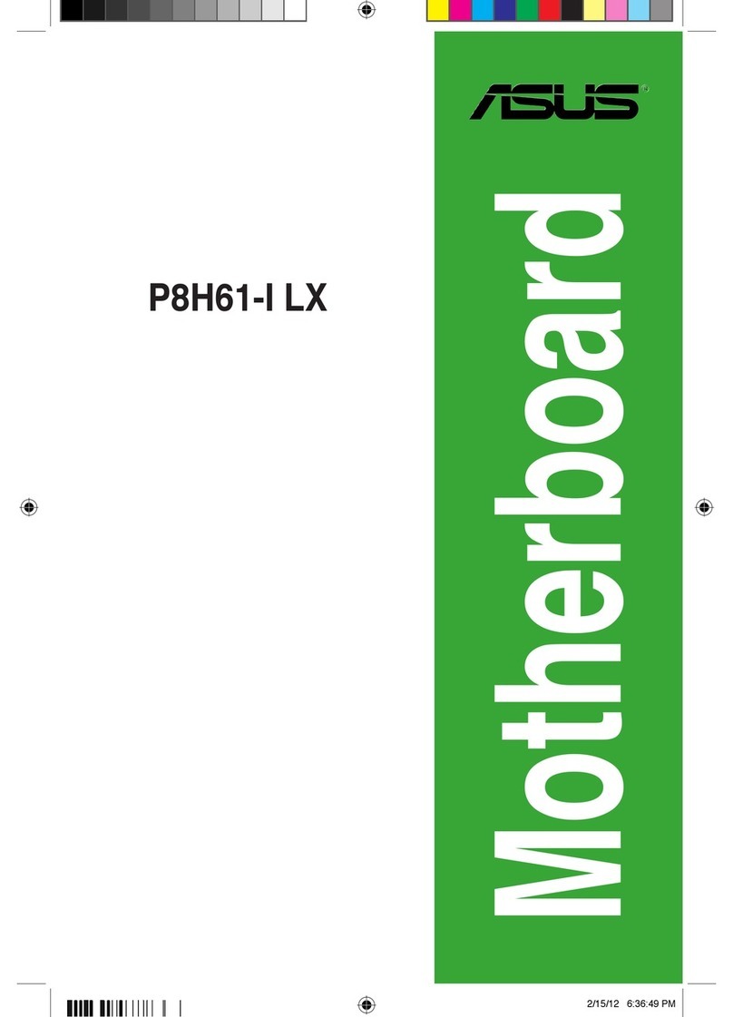 Asus P8H61-I LX R2.0 RM SI user manual