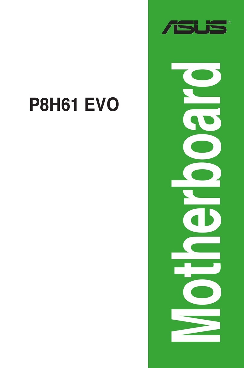 Asus P8H61 EVO User manual