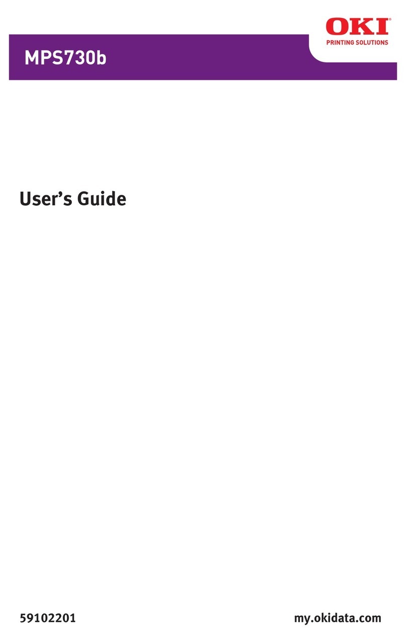 Oki MPS730b User manual