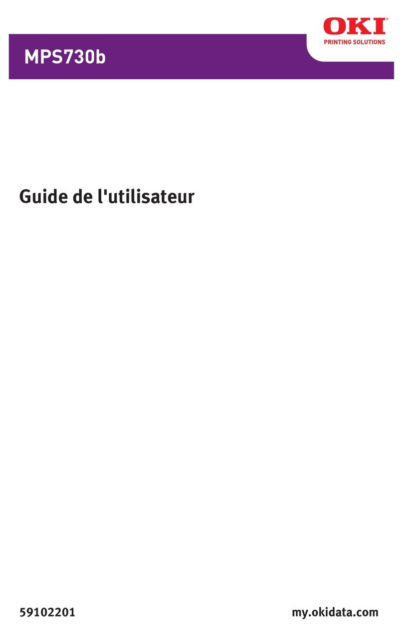 Oki MPS730b Quick start guide