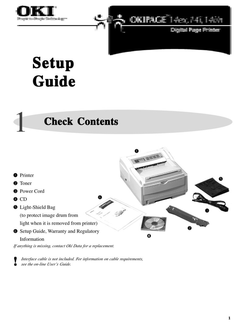 Oki OKIPAGE 14ex User manual
