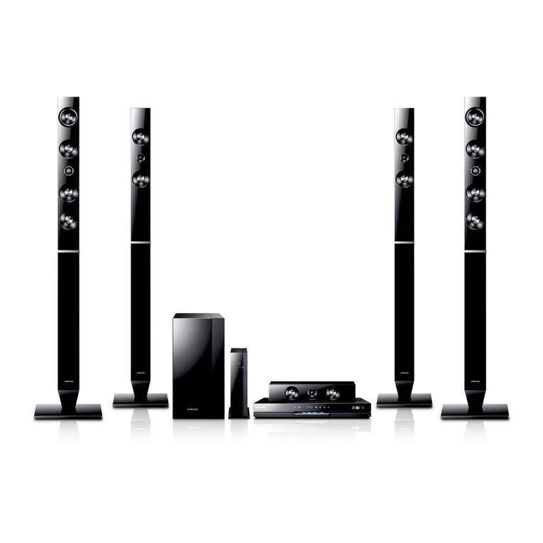 Samsung HT-D6750W 3D Blu-ray 7.1ch Home Entertainment... User manual