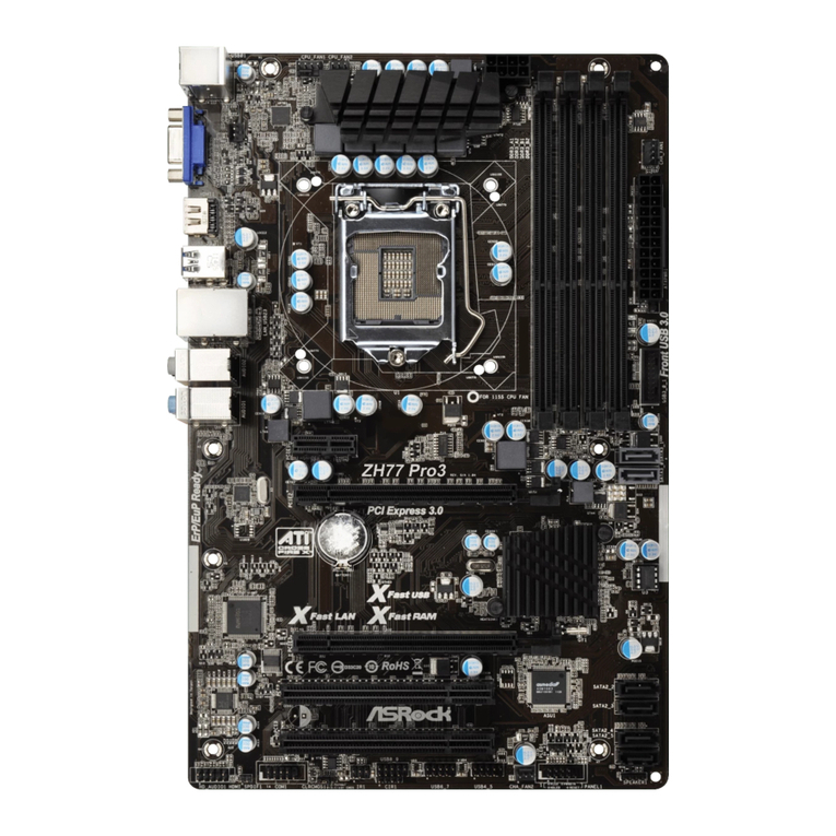 ASROCK ZH77 Pro3 User manual