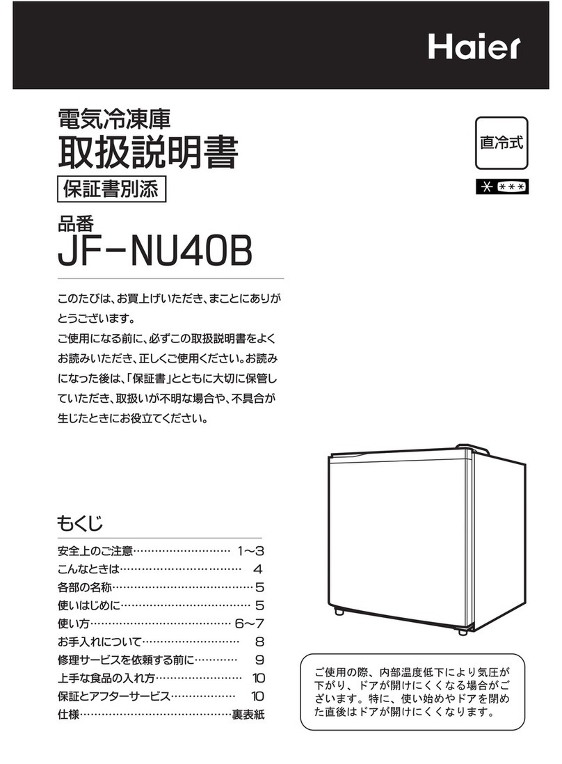 Haier JF-NU40B User manual Haier JF-NU40B User manual